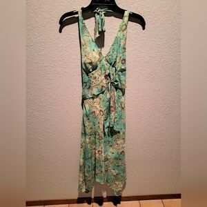 Trixxi green multicolor dress